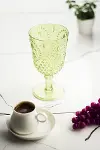 Akrilik Yeşil Tekli Kadeh & Su Meşrubat Kahve Yanı Bardağı 450 ml ( Cam Değildir )-2
