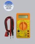 Profesyonel Dijital Multimetre Volt Amper Direnç Ölçümü Yeni Nesil-4