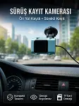 Araç Ön Cam Kamerası Sürüş Güvenliği İçin Video Kayıt Yeni Nesil-1
