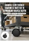 6 cm Döner Kilitsiz Ayak Tek Parça-1