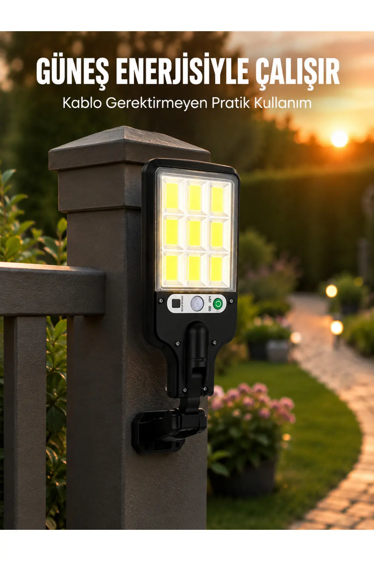 Dış Mekan Sensörlü Aydınlatma Modern ve Kullanıcı Dostu Yeni Nesil