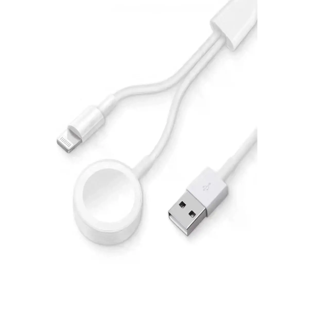 AC08 2in1 Kablosuz Şarj Apple Watch 1/2/3/4/5/6/7/8/SE