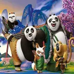 Kp 714 Kung Fu Panda Puzzle 100 Prç-2