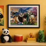 Kp 714 Kung Fu Panda Puzzle 100 Prç-3