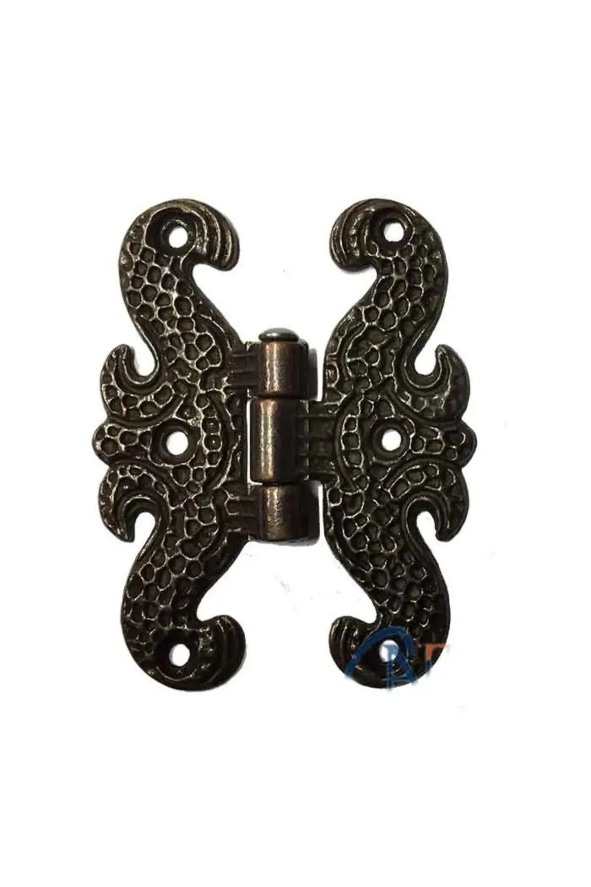 Zamak Kelebek Menteşe - Büyük, 50x67mm, Oksit, 100 Adet