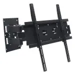 PWR-H48 22’’-55’’ Çift Kollu Kilitli Hareketli Duvar Askı Aparatı-1