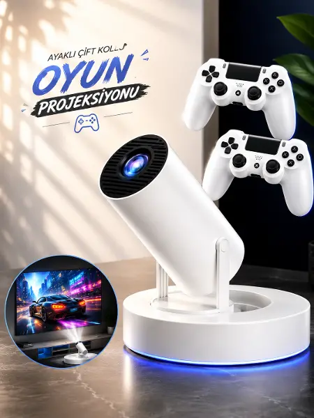 Ayaklı Çift Kollu Oyun Projeksiyonu