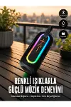 Taşınabilir Şarjlı Bluetooth Hoparlör Güçlü Bas Yeni Nesil-1