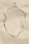 316L Çelik Silver Renk 45 cm İtalyan Zincir Model Kadın Kolye-1