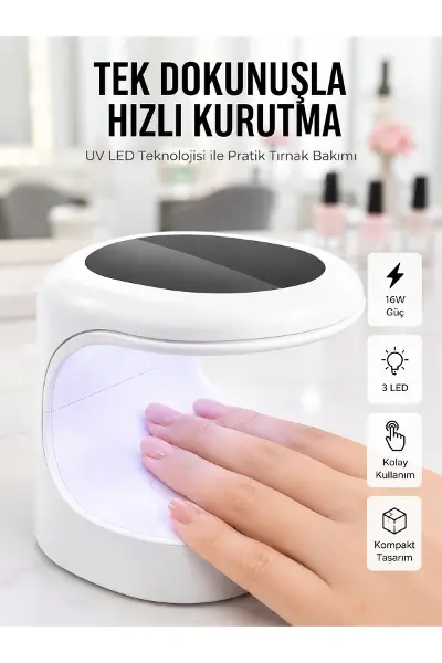 Protez Tırnak Kurutma