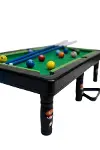 Çocuklar İçin Bilardo Seti Masaüstü Snooker ve Pool Oyuncak-5