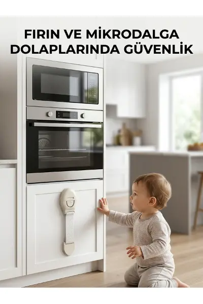 Bebek Güvenlik Dolap Kilidi Çok Amaçlı Çocuk Emniyet Kilit Sistemi