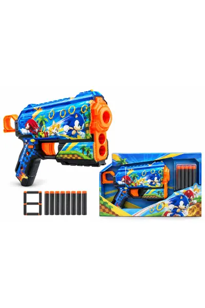 36648 Skins Flux Sonic The Hedgehog 8 Mer. Sünger Dart Atan S. 21 cm