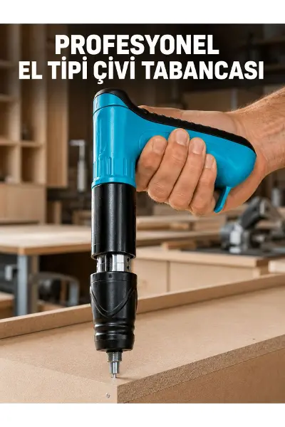 Profesyonel Manuel El Tipi Çivi Tabancası Ahşap Döşeme Montaj Aleti