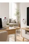 2’li Set Anahtarlı 3’lü Priz Çoğaltıcı Direkt Prize Takılan Kablosuz Çoklayıcı-4
