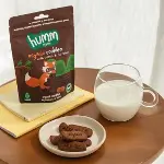 Humm Organik Keçiboynuzlu ve Fındıklı Vegan Kurabiye 55 Gr-3
