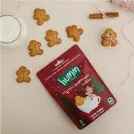 Humm Organik Zencefilli ve Tarçınlı Vegan Kurabiye 55 Gr-3