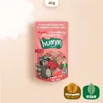 Humm Organik Çilekli Glutensiz Vegan Mini Küpler 30 Gr-1