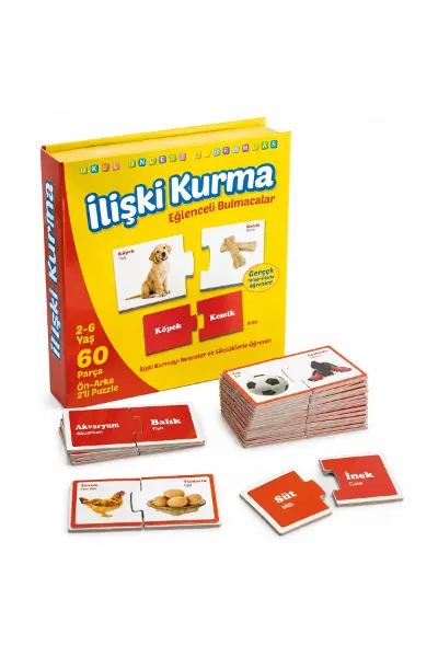 1437 Eğlenceli Bulmacalar - İlişki Kurma / 2-6 yaş
