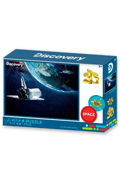 Uzay Mekiği Puzzle 100 Parça