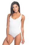 Beyaz Kalın Askılı Body Korse-2