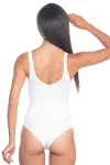 Beyaz Kalın Askılı Body Korse-1