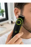 Erkek Bakım Seti 5'i 1 Arada 0-10 mm Ayarlanabilir Çok Fonksiyonlu Tıraş Makinesi-3