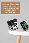 Dokunmatik Akıllı Saat Yeni Nesil Kulaklık Kampanyası Bluetooth Bağlantılı ANC Özelliği-4