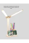 LED Işıklı Masa Lambası – Göz Yormayan, Kısılabilir ve Esnek Başlıklı Yeni Nesil-4