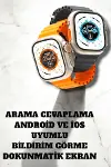 Uyku ve Nabız Takipli, Wireless Şarjlı Akıllı Saat Android ve iOS Uyumlu-3