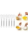 6PCS MİNİ=13CM Metal Çırpıcı-1