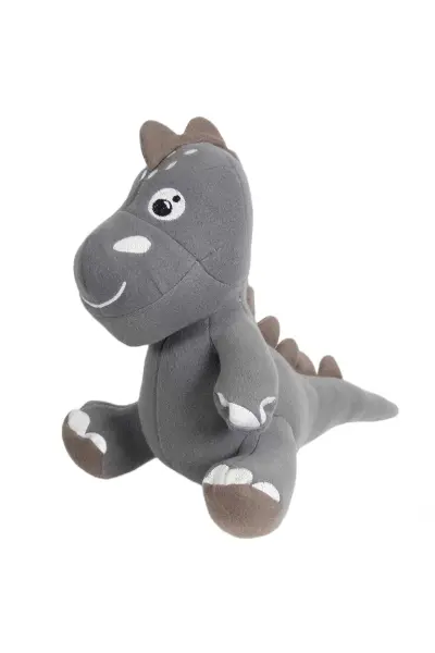 Dino Peluş Oyuncak Gri 25 cm