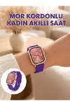 Arama Özellikli Dokunmatik Ekranlı Kadın Akıllı Saat-1
