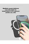 15W Kablosuz Şarj Destekli MagSafe Araç Tutucu Havalandırma Klipsli-2
