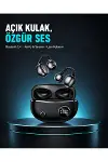 Açık Kulak Bluetooth Kulaklık 5.4 APTX Destekli Ergonomik Tasarım-1