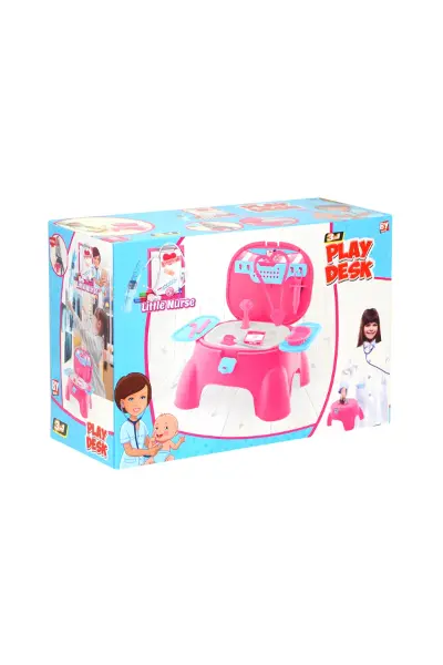 573 NURSE OYUN TABURESİ DOKTOR SET KIZ(Ürün oyuncaktır)