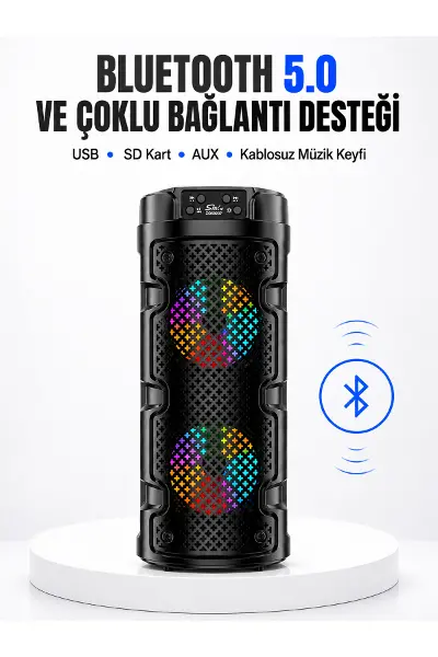 Kompakt ve Şık Tasarımlı Taşınabilir Hoparlör Yeni Nesil