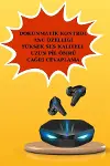 Kadınlar İçin Dokunmatik Ekran Akıllı Saat ve Gamer Kablosuz Bluetooth Kulaklık ANC Özelliği-5