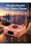 Retro Kristal Netliğinde Ses – Gece Işıklı Retro Bluetooth Hoparlör Yeni Nesil-1