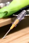 Test Cihazı Kontrol Kalemi Çift Başlıklı Şeffaf Elektrik Testi-4