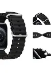 Akıllı Saat Bluetooth Bağlantılı NFC ve GPS Uyumlu Nabız Ölçer Sesli Görüşme-5