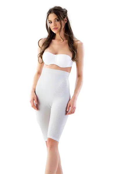 Ekru MI Emay 2040 Anti Selülit Boxer Korse - SSSSSS4160-4749