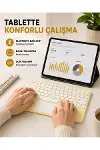 Bluetooth Kablosuz Klavye – İnce Slim Model, Tablet Ve Akıllı Tv Uyumlu, Sessiz Tuşlu Taşınabilir Kl-1