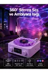 Retro Pikap Tasarımlı Bluetooth Hoparlör – Projektörlü Şarjlı Lamba-1
