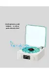 3-1 Kablosuz Bluetooth Hoparlör – Gece Lambalı, Saatli, Retro Tasarım-5