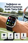 Akıllı Saat Çok Fonksiyonlu Unısex Sosyal Medya Girişli Bluetooth Bağlantılı-1