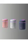USB Girişli Taşınabilir Mini Nemlendirici 300ml Su Hazneli-3