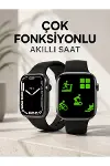 Akıllı Saat Tema Değiştirme Uyku ve Sağlık Takibi Sesli Asistan Bildirim Görme-1
