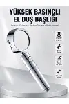 Kolay Montajlı 3 Modlu Yüksek Basınç Duş Başlığı-1