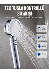 Masaj ve Yağmur Modlu Su Tasarruflu Duş Başlığı-1